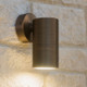 Antique Brass Outdoor Wall Light 12V 20W MR16 IP65 125mm Antique Brass Outdoor Wall Light 12V 20W MR16 IP65 125mm